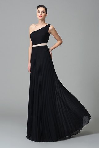 Robe de bal plissage avec chiffon au drapée de princesse manche nulle - photo 3