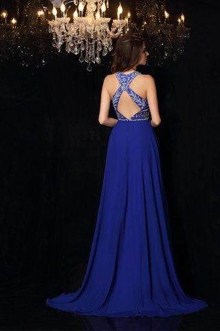 Robe de bal longue avec perle de princesse avec zip de tour de ceinture empire - photo 2