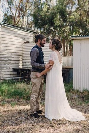 Robe de mariée facile informel romantique en plage lache - photo 1