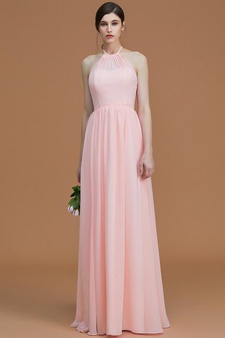 Robe demoiselle d'honneur ligne a avec chiffon de princesse ruché fermeutre eclair - photo 27