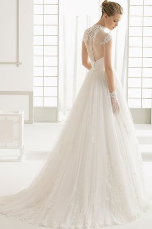 Robe de mariée solennel attirent elevé bucolique avec sans manches - photo 2