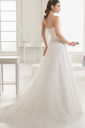 Robe de mariée femme branché naturel romantique avec zip au drapée - photo 2