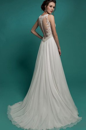 Robe de mariée facile femme branché avec chiffon avec perle en plage - photo 2