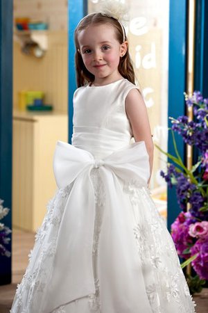 Robe de cortège enfant decoration en fleur avec fleurs ligne a ruché elevé - photo 2