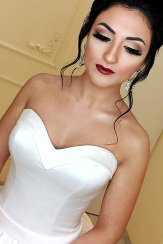 Robe de mariée avec sans manches de mode de bal délicat ceinture naturel - photo 3