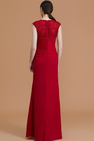 Robe demoiselle d'honneur naturel fermeutre eclair jusqu'au sol maillot manche nulle - photo 2