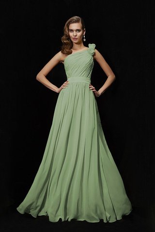 Robe demoiselle d'honneur longue avec chiffon avec sans manches avec zip de princesse - photo 26