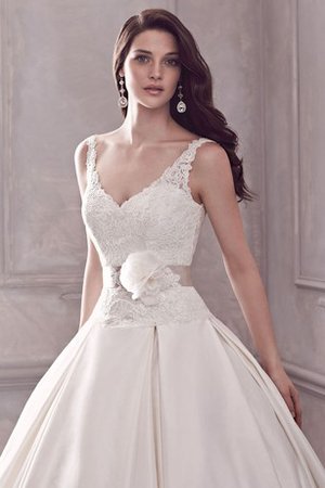 Robe de mariée intemporel majestueux sexy avec sans manches de traîne courte - photo 1