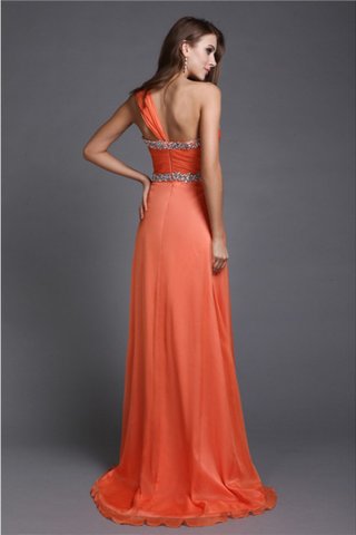 Robe de bal longue fermeutre eclair avec perle avec sans manches avec chiffon - photo 2