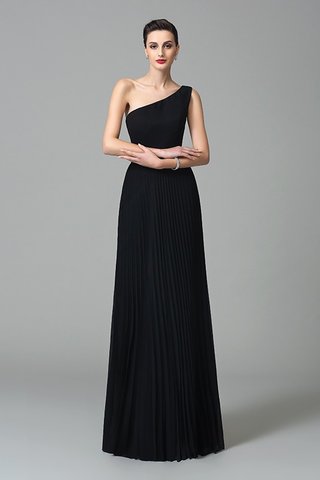 Robe de bal plissage avec chiffon au drapée de princesse manche nulle - photo 4