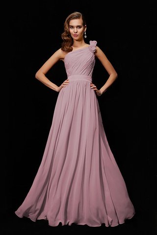 Robe demoiselle d'honneur longue avec chiffon avec sans manches avec zip de princesse - photo 21