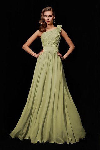 Robe demoiselle d'honneur longue avec chiffon avec sans manches avec zip de princesse - photo 9