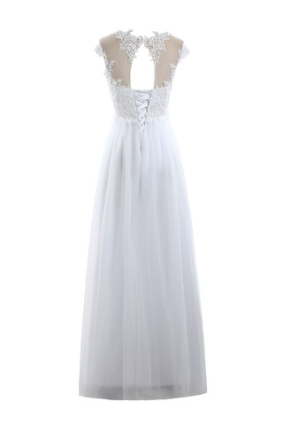 Robe de mariée sage serieuse exclusif derniere tendance longueur au ras du sol - photo 6