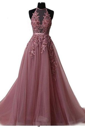 Robe de bal distinguee impressioé avec perle avec lacets appliques - photo 1