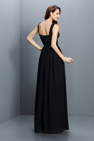 Robe demoiselle d'honneur plissage longue avec zip avec chiffon jusqu'au sol - photo 30