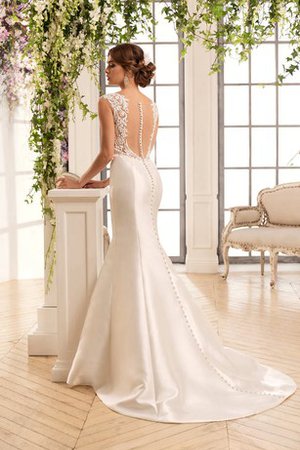 Robe de mariée simple intemporel longue fermeutre eclair de sirène - photo 2