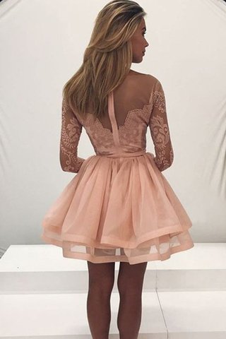 Robe fête de la rentrée junoesque decoration en fleur en organza avec zip naturel - photo 2