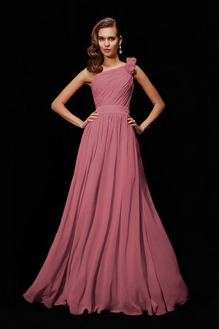 Robe demoiselle d'honneur longue avec chiffon avec sans manches avec zip de princesse - photo 28