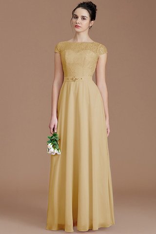 Robe demoiselle d'honneur naturel avec chiffon fermeutre eclair avec sans manches ligne a - photo 17