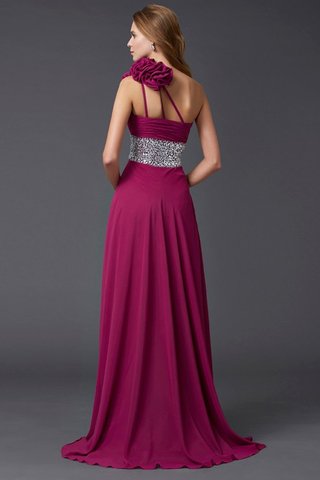 Robe de bal longue en chiffon manche nulle de tour de ceinture en haute de princesse - photo 2