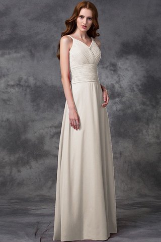 Robe demoiselle d'honneur longue longueur au ras du sol de princesse avec chiffon ligne a - photo 19