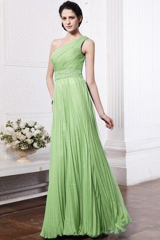 Robe demoiselle d'honneur longue avec chiffon au drapée fermeutre eclair avec perle - photo 24