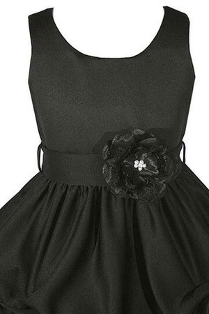 Robe de cortège enfant manche nulle col u profond avec fleurs de lotus - photo 2