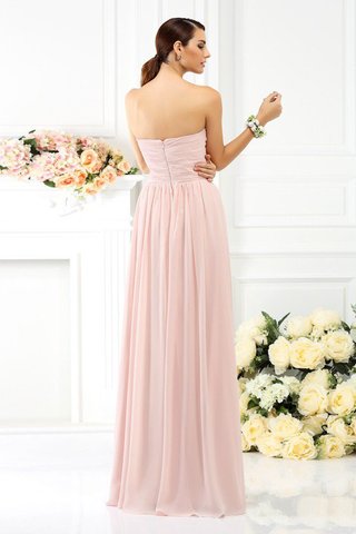 Robe demoiselle d'honneur plissage avec fronce en chiffon de bustier ligne a - photo 30