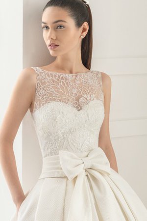 Robe de mariée col en bateau en dentelle salle interne longueur au niveau de sol sachet - photo 2
