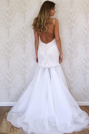 Robe de mariée luxueux manche nulle sans dos au bord de la mer de sirène - photo 2