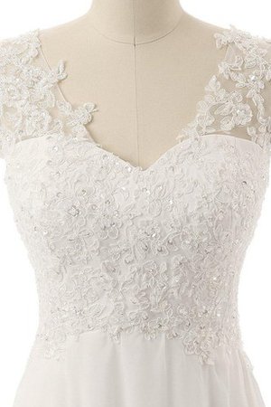 Robe de mariée vintage facile noeud broder boutonné - photo 2
