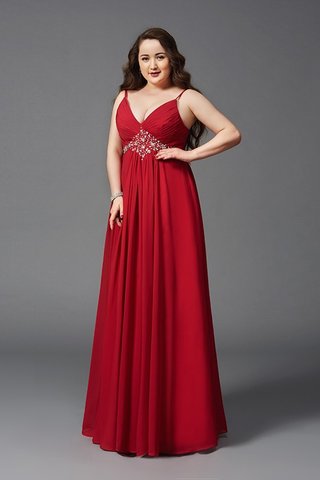 Robe de bal avec perle de princesse avec chiffon fermeutre eclair longueur au ras du sol - photo 6