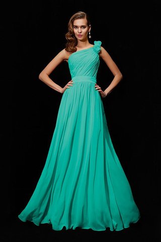 Robe demoiselle d'honneur longue avec chiffon avec sans manches avec zip de princesse - photo 15