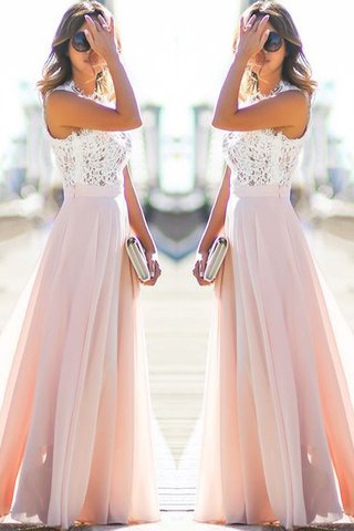 Robe de soirée au niveau de cou a-ligne manche nulle de princesse pétillant - photo 2