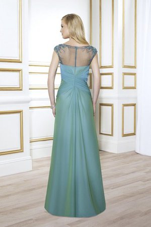 Robe de bal formelle simple avec perle a-ligne avec zip - photo 2