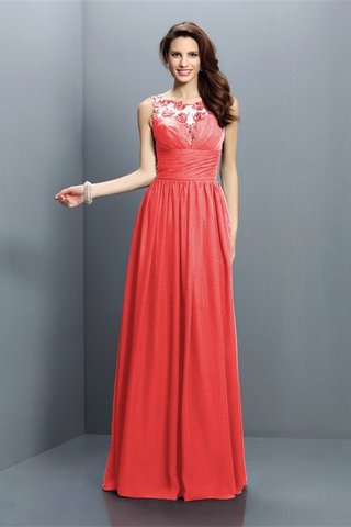 Robe demoiselle d'honneur plissage longue avec zip avec chiffon jusqu'au sol - photo 28