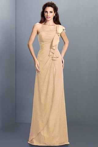 Robe demoiselle d'honneur plissage longue au drapée fermeutre eclair avec chiffon - photo 6