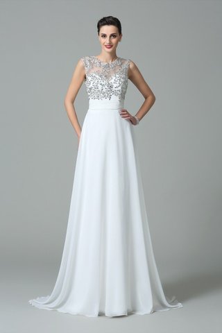 Robe de bal longue avec perle avec sans manches fermeutre eclair de princesse - photo 3