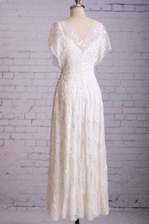 Robe de mariée modeste exclusif brodé couverture avec dentelle en tout plein air - photo 2