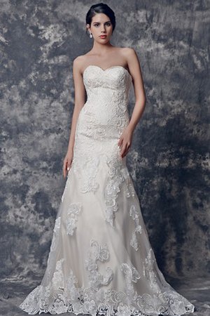 Robe de mariée facile naturel impressioé a-ligne de col en cœur - photo 1