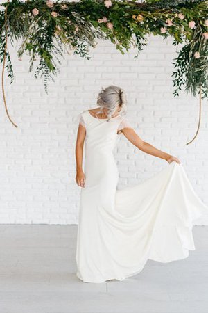 Robe de mariée distinguee chic vintage avec manche épeules enveloppants ligne a - photo 1