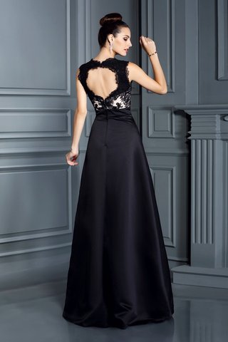 Robe de bal longue de princesse bandouliere spaghetti avec sans manches a-ligne - photo 2