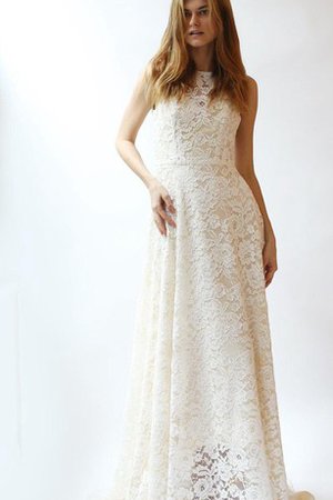 Robe de mariée facile elégant manche nulle fermeutre eclair ligne a - photo 2