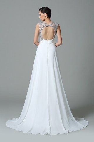 Robe de bal longue avec perle avec sans manches fermeutre eclair de princesse - photo 2