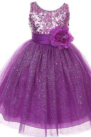 Robe de cortège enfant eclaté avec ruban ceinture ligne a textile en tulle - photo 1