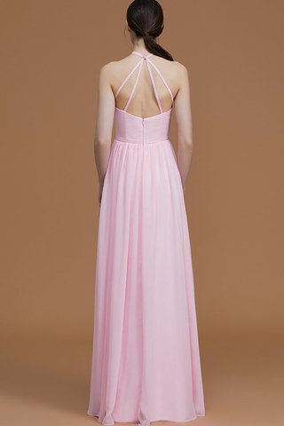 Robe demoiselle d'honneur ligne a avec chiffon de princesse ruché fermeutre eclair - photo 36