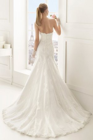 Robe de mariée chic longue de sirène a salle intérieure fermeutre eclair - photo 2