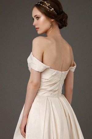 Robe de mariée facile entrecroisé col en forme de cœur avec perle ligne a - photo 2