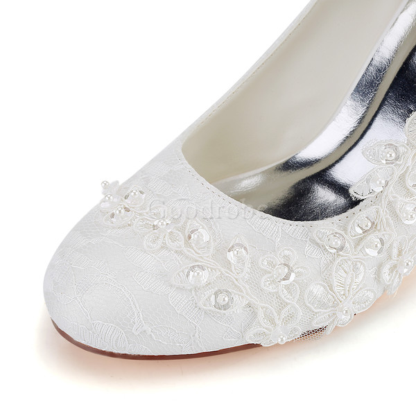 Chaussures de mariage talons hauts printemps charmante taille réelle du talon 3.15 pouce (8cm) - photo 2
