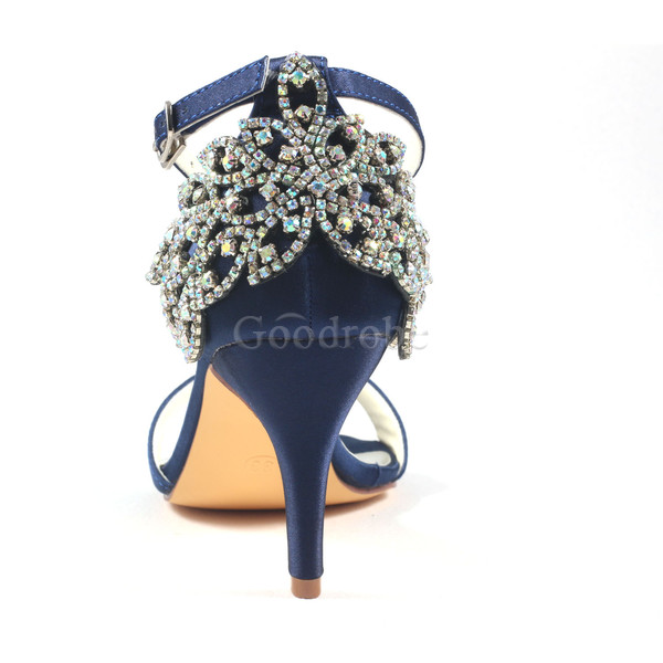 Chaussures de mariage hiver dramatique taille réelle du talon 3.15 pouce (8cm) talons hauts - photo 5